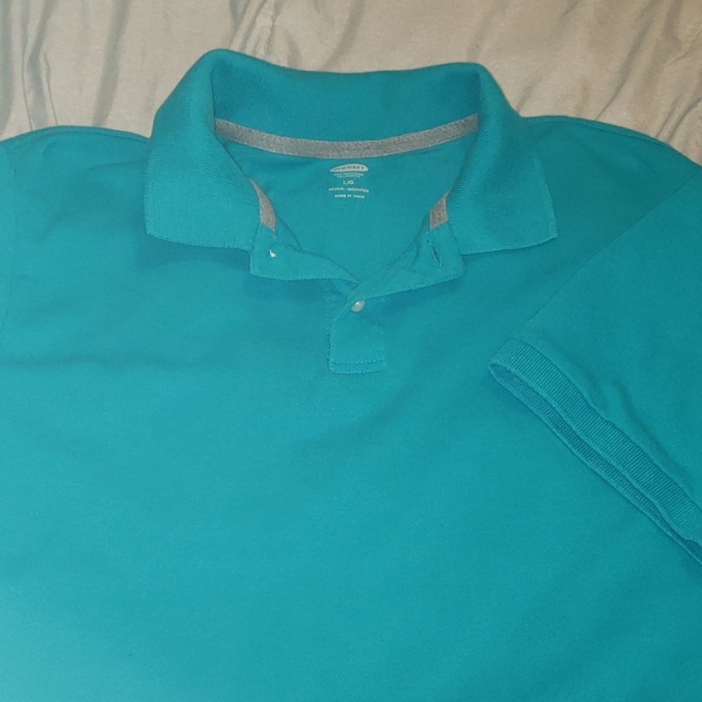 Old Navy Teal Color short sleeve Polo
